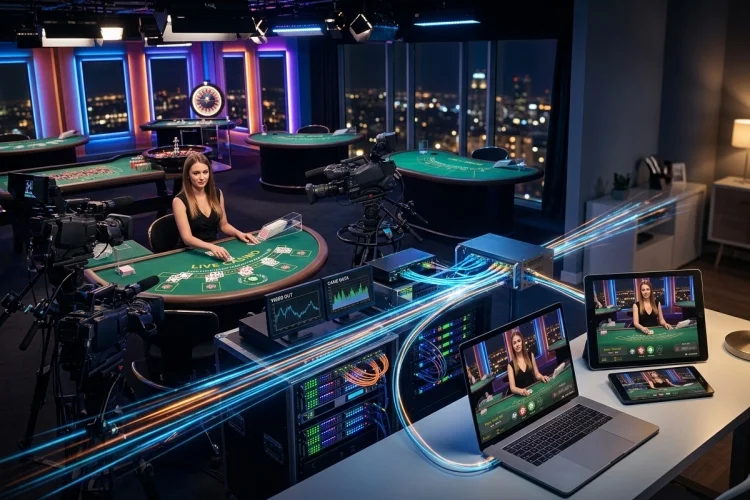 Technology Behind Live Casino Streaming and Low-Latency Play
