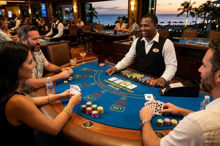 Caribbean Stud Poker Explained: Strategy, Odds, and Side Bets