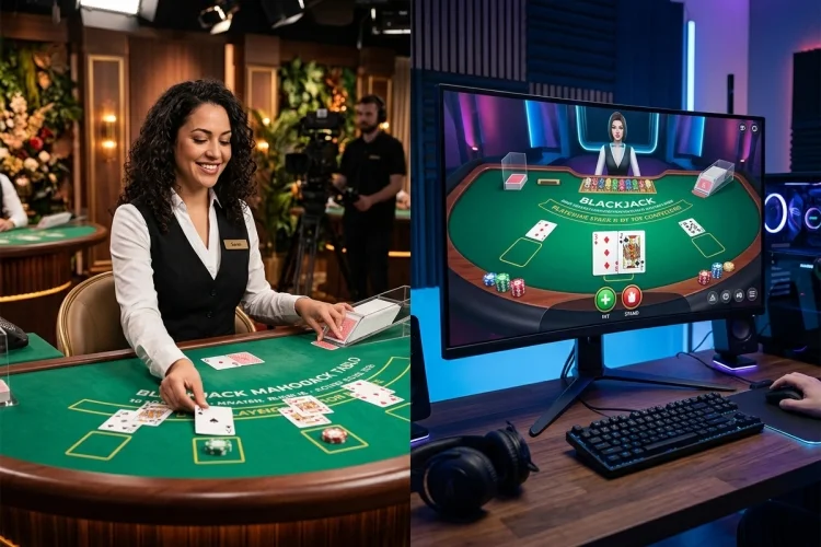 Live Dealer Games vs Computer-Generated Casino Games Explained